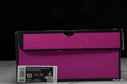 DH4121-600 SHOCKING 14 PINK (W) JORDAN LOW RETRO 1020